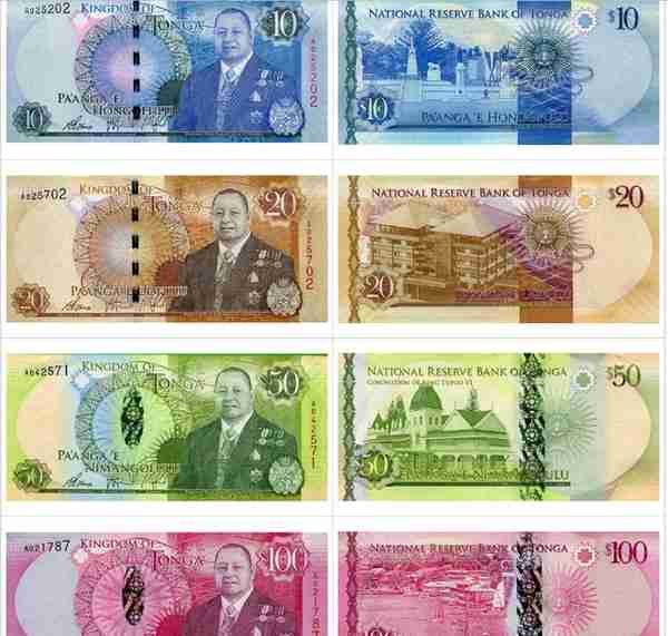 汤加国家货币符号