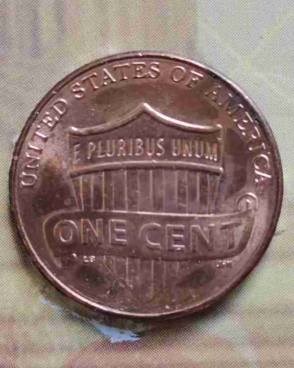美国2015年版1美分硬币U.S. 2015 1 Cent Coin
